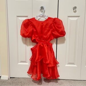 Bardot Junior Enya Organza Mini Dress